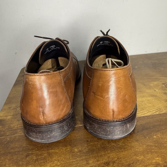Johnston & Murphy Novick Cap Toe Oxford Dress Shoes Mens Size 12 M Brown Leather main image 9
